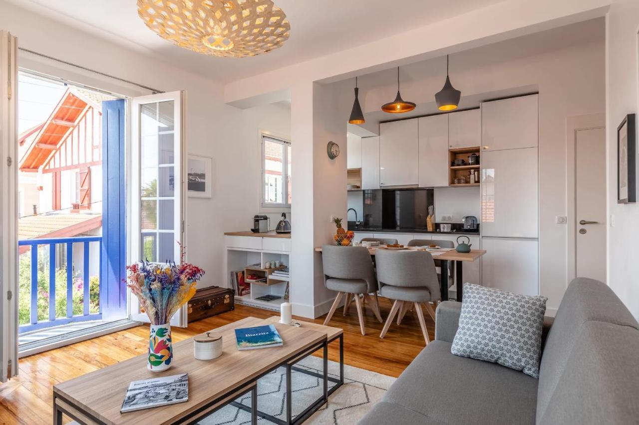 Superbe Appartement Plein De Charme A 5Min De La Plage Biarritz Exterior foto