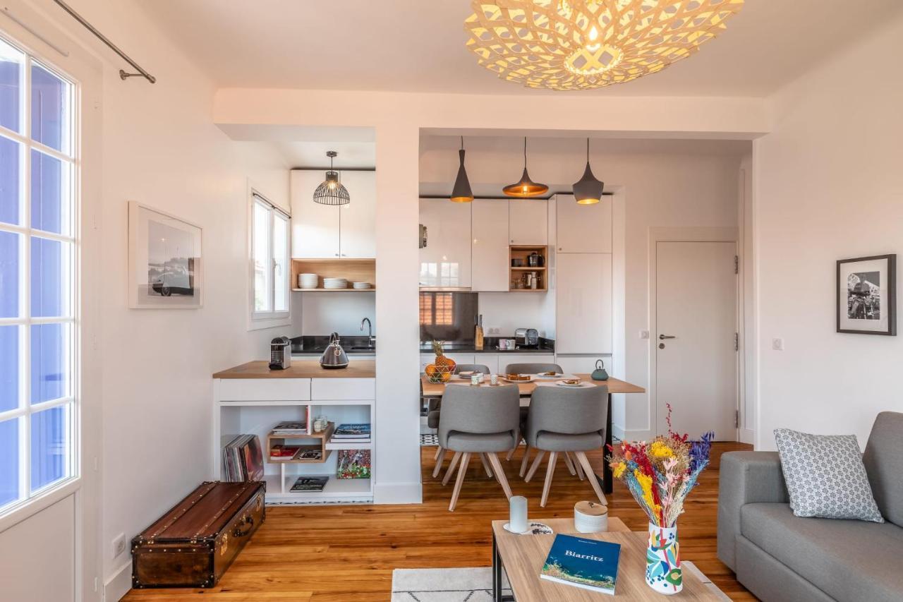 Superbe Appartement Plein De Charme A 5Min De La Plage Biarritz Exterior foto