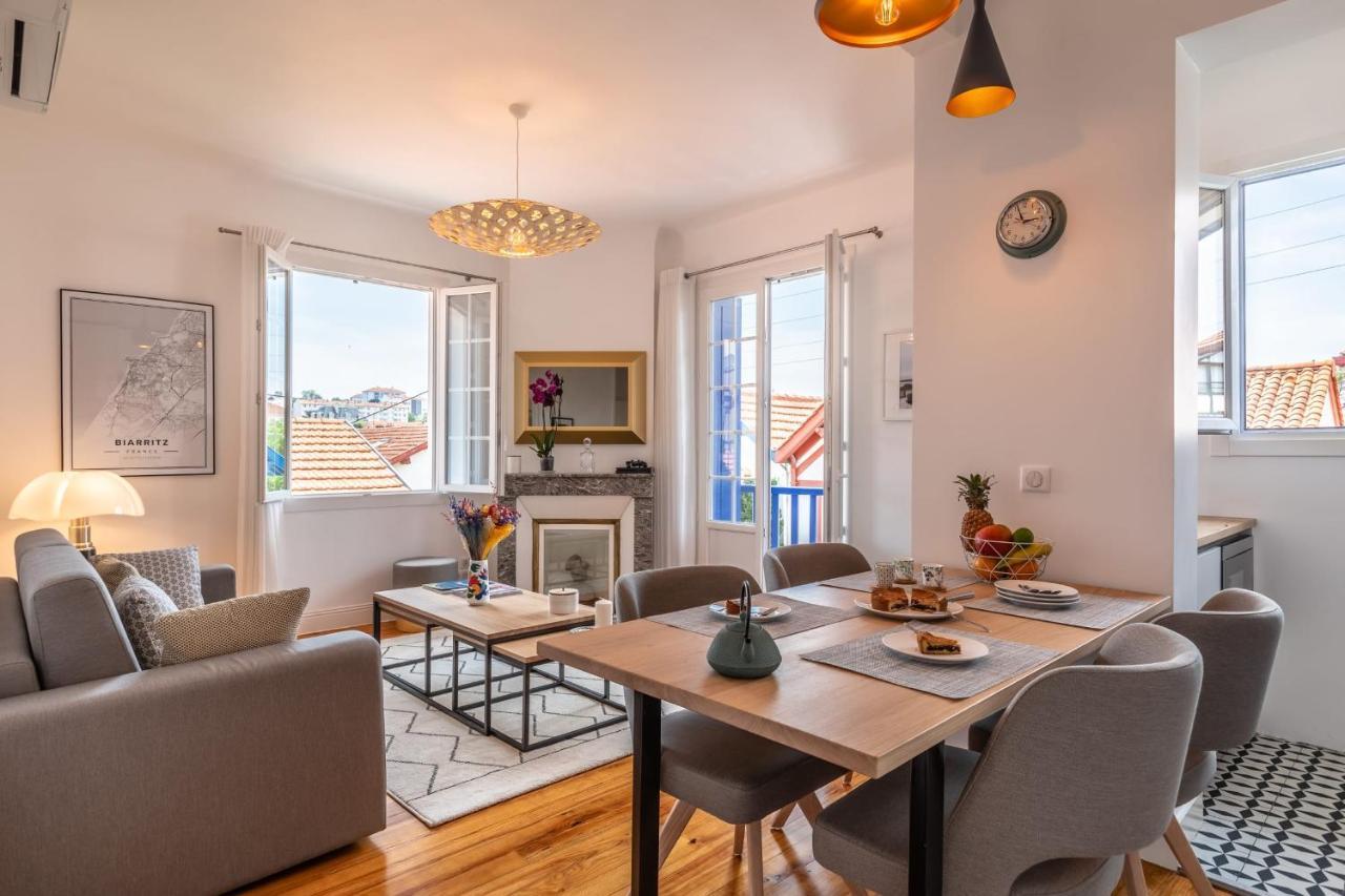 Superbe Appartement Plein De Charme A 5Min De La Plage Biarritz Exterior foto