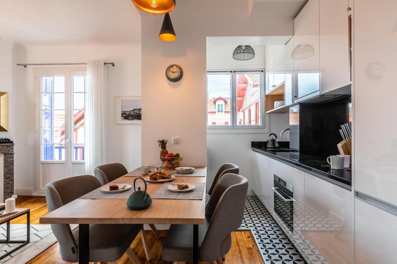 Superbe Appartement Plein De Charme A 5Min De La Plage Biarritz Exterior foto