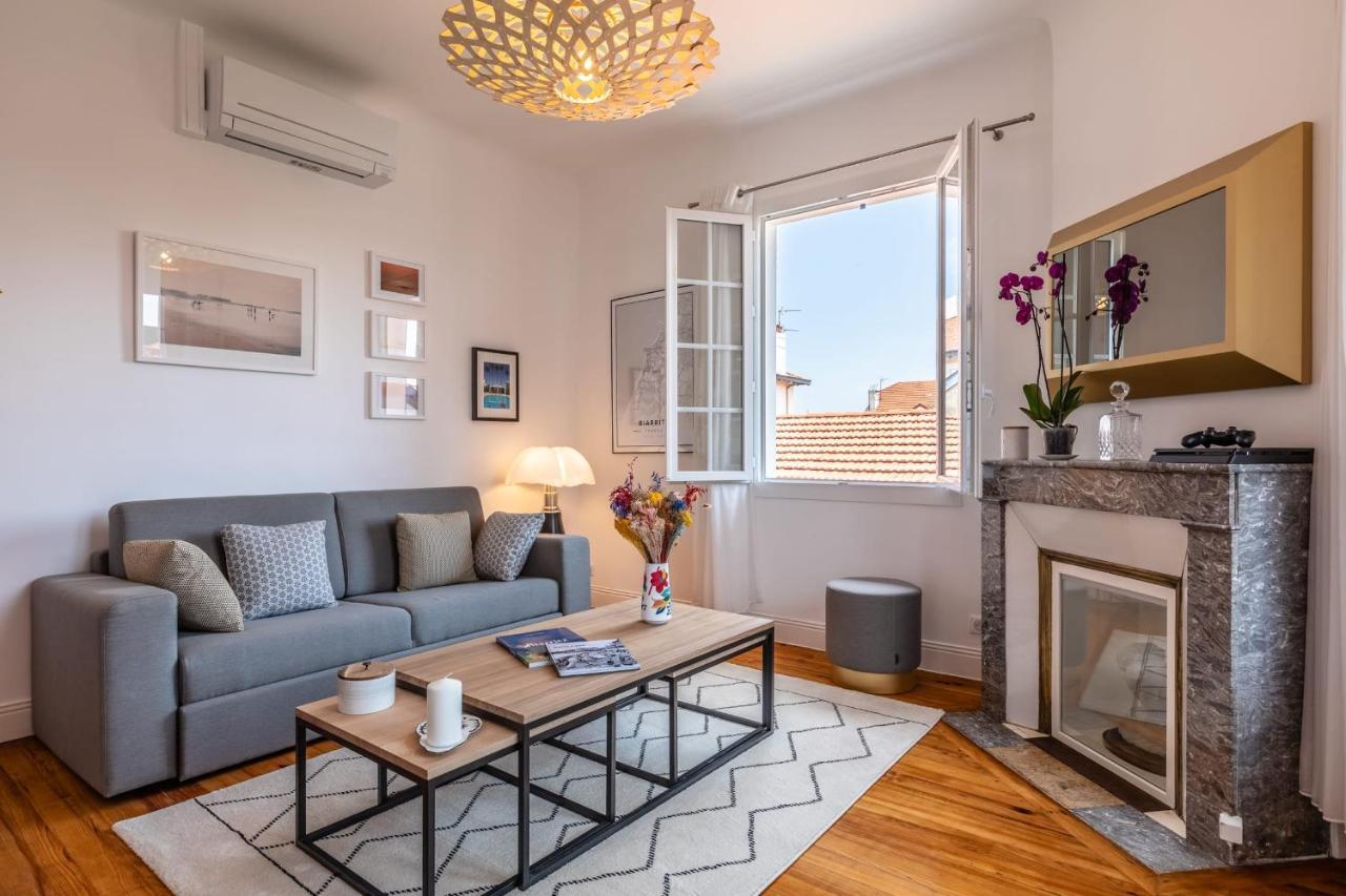 Superbe Appartement Plein De Charme A 5Min De La Plage Biarritz Exterior foto